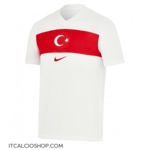 Turkey Prima Maglia Europei 2024 Manica Corta